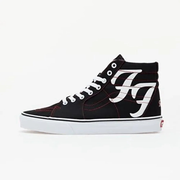 VANS Limited Edition Foo Fighters x Sk8- High 25th Anniversary Size 12 - Picture 1 of 13